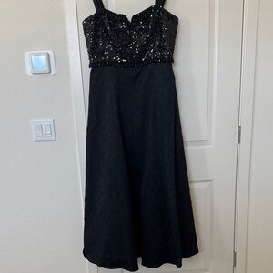 Sachin + Babi Black Sequin Dress